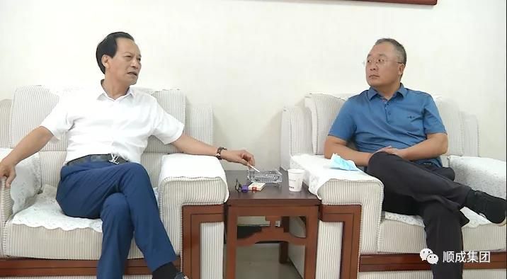 航天长征化学工程股份公司常务副总朱玉营光临河南恒峰g22集团调研